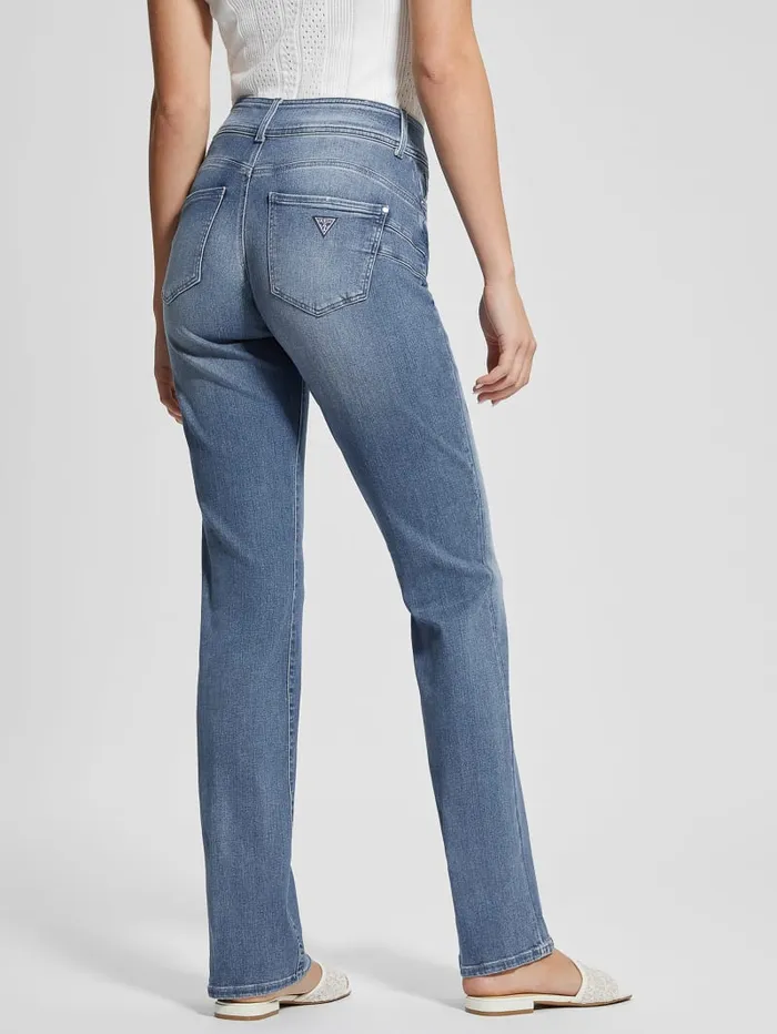 GUESS Jeans and Denim Shape Up Straight Jeans Blue 8211 Women