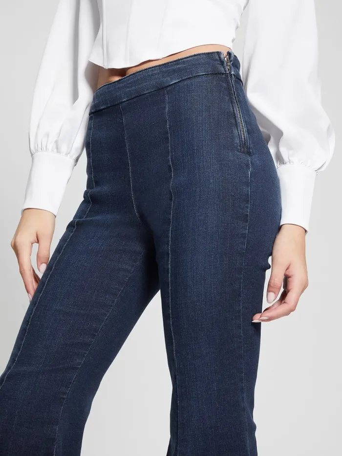 GUESS Jeans and Denim Sofia 1981 Flare Jeans Blue 8211 Women