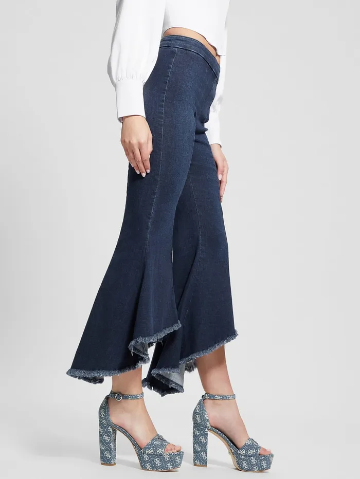 GUESS Jeans and Denim Sofia 1981 Flare Jeans Blue 8211 Women