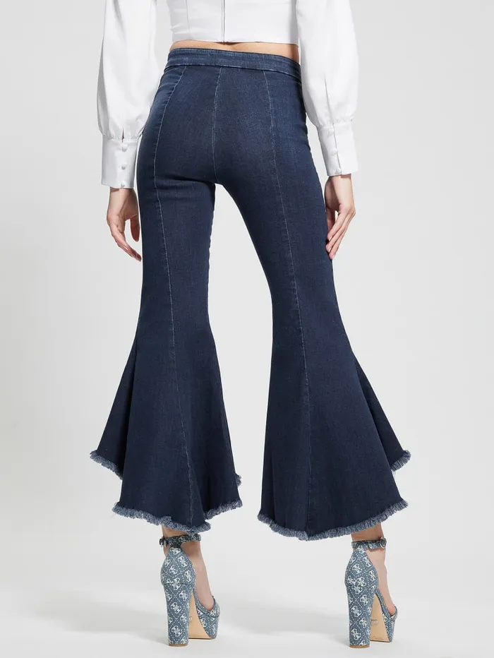 GUESS Jeans and Denim Sofia 1981 Flare Jeans Blue 8211 Women