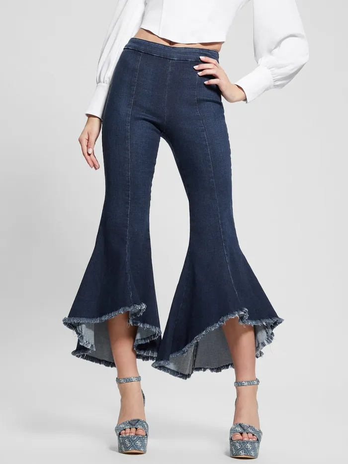GUESS Jeans and Denim Sofia 1981 Flare Jeans Blue 8211 Women