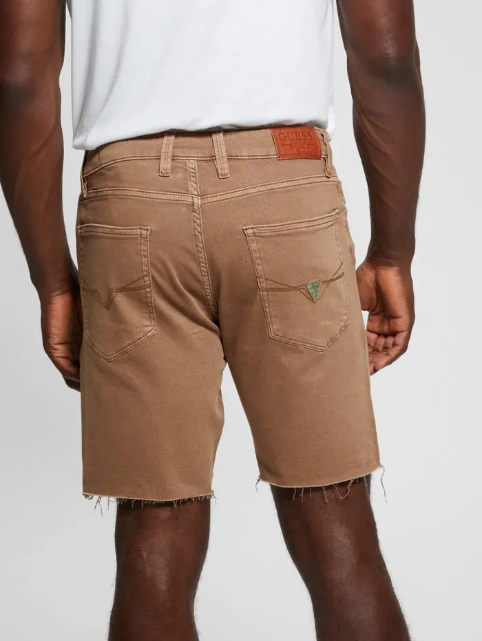 GUESS Jeans and Denim Wyatt Denim Shorts Brown 8211 Men