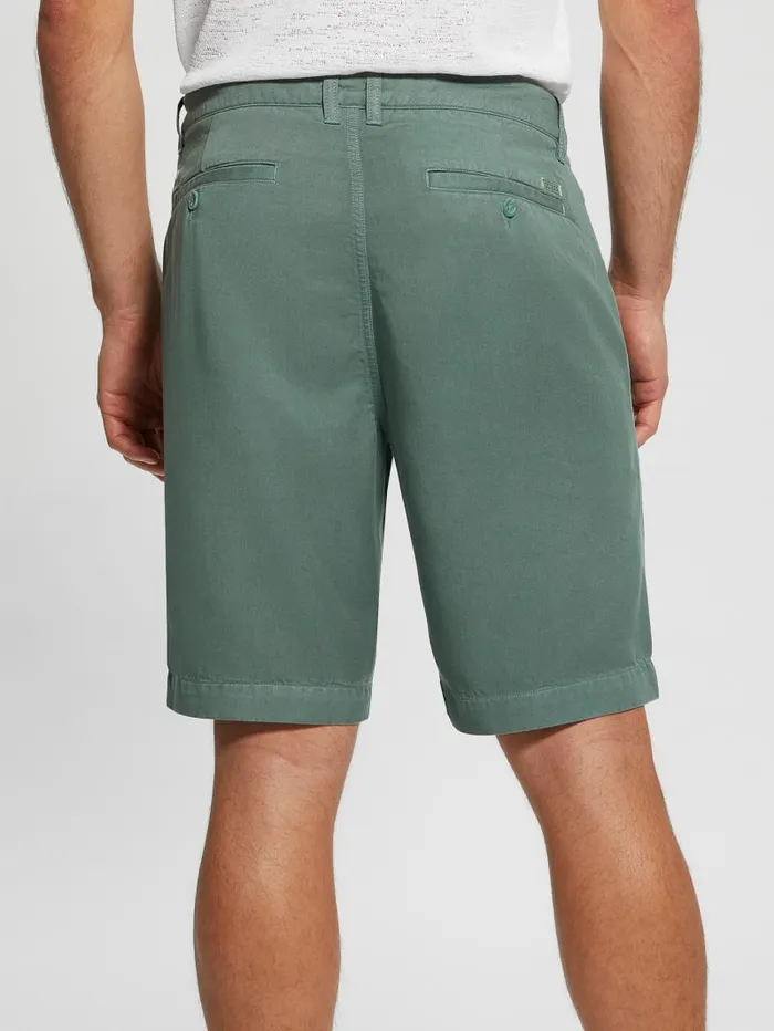 GUESS Pants and Shorts Eco Bowie Shorts Green 8211 Men