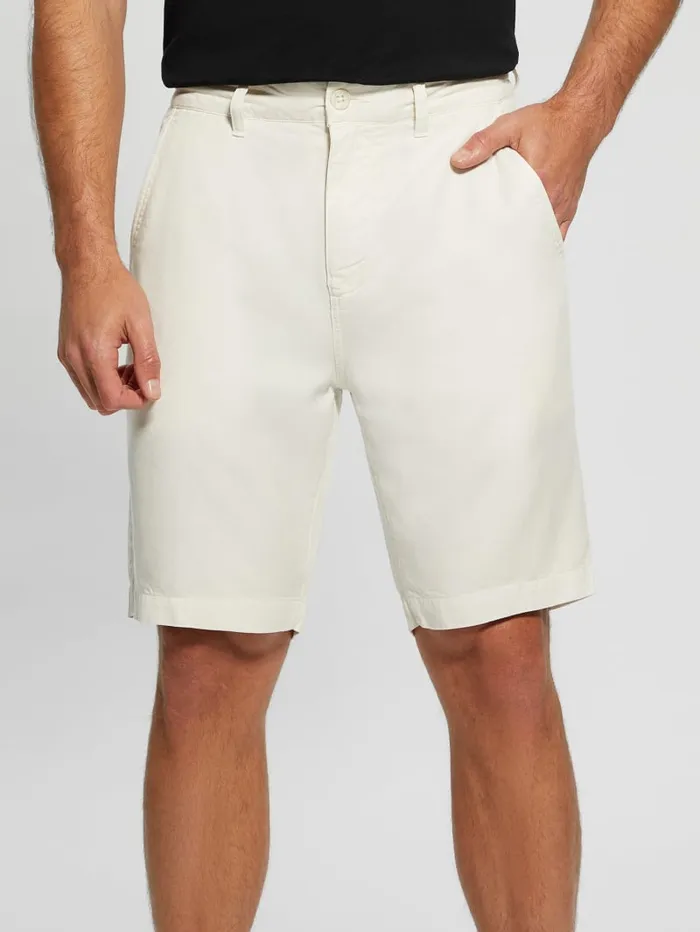 GUESS Pants and Shorts Eco Bowie Shorts Green 8211 Men