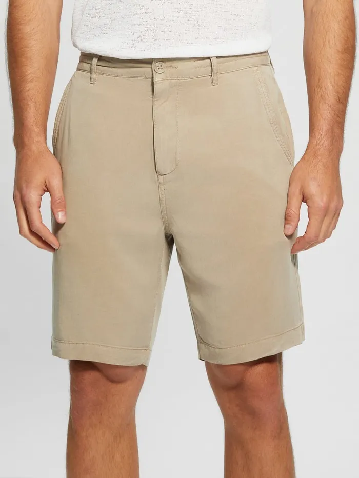 GUESS Pants and Shorts Eco Bowie Shorts Green 8211 Men