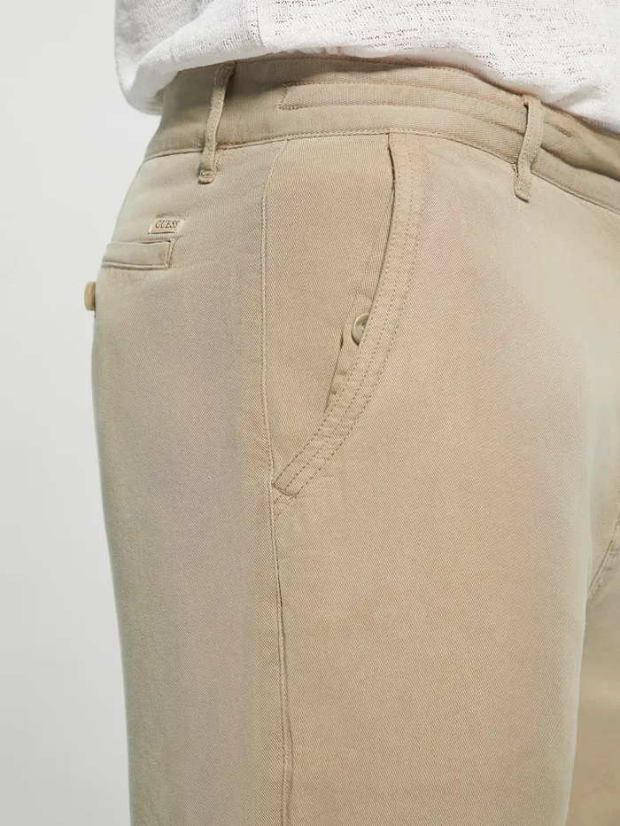 GUESS Pants and Shorts Eco Bowie Shorts Green 8211 Men