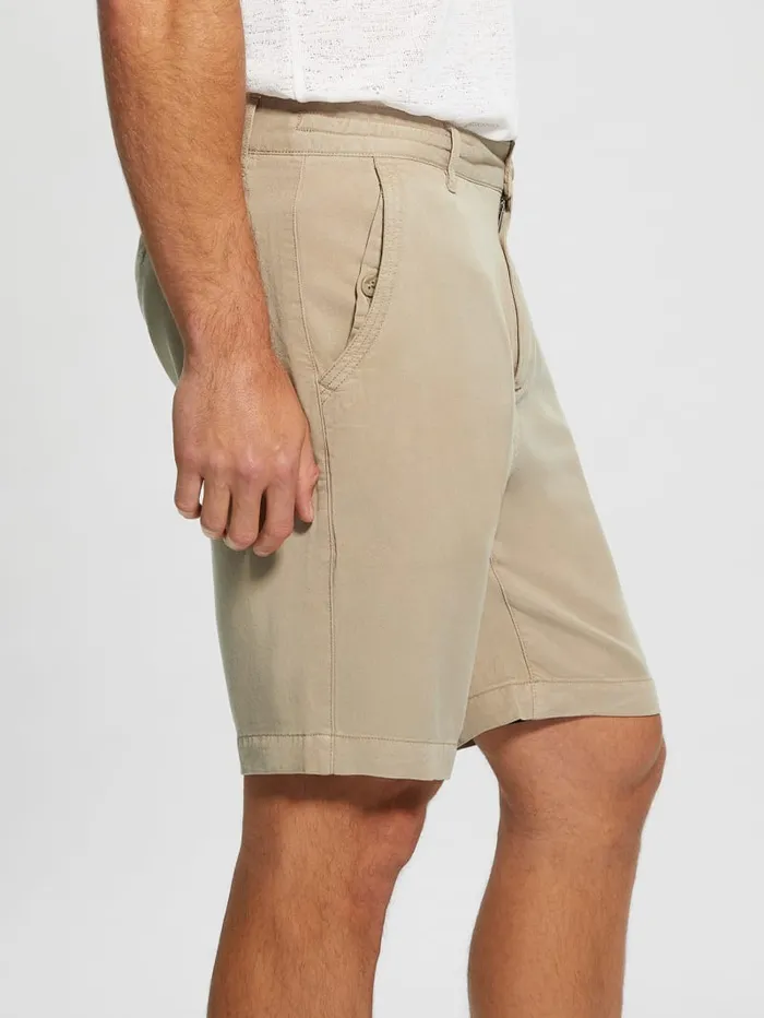 GUESS Pants and Shorts Eco Bowie Shorts Green 8211 Men