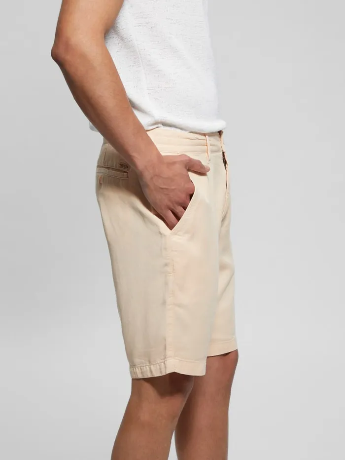 GUESS Pants and Shorts Eco Bowie Shorts Green 8211 Men