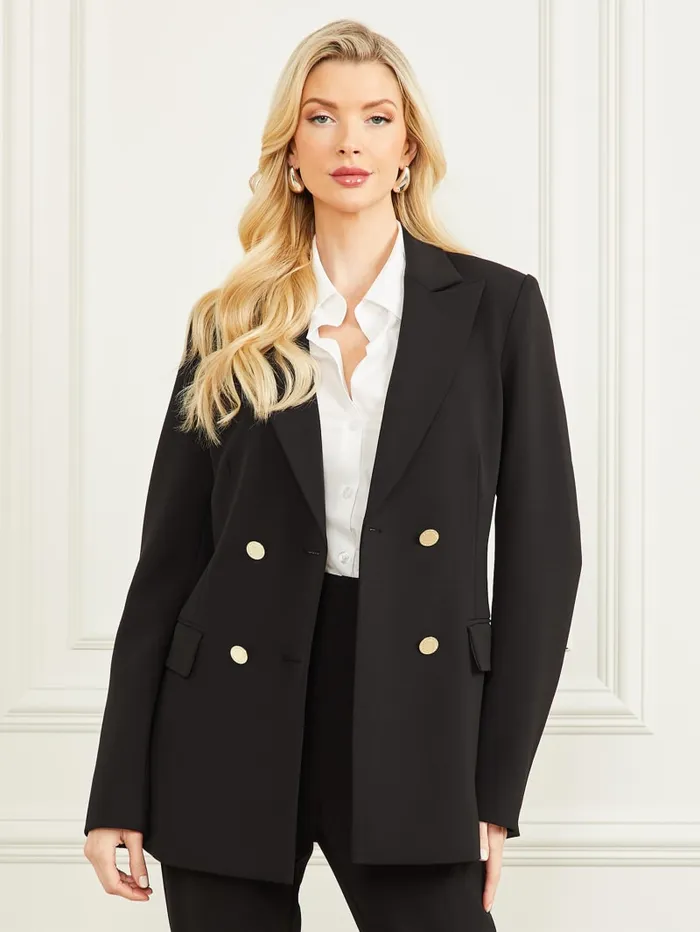 GUESS Sale Dallas Blazer Blue 8211 Women