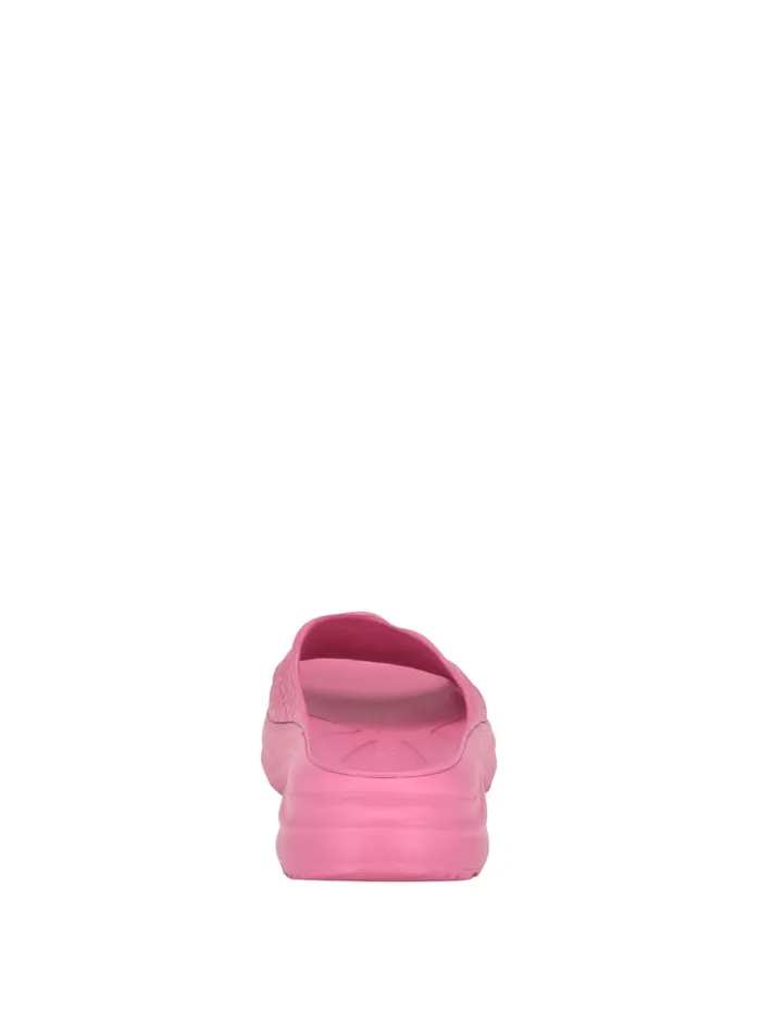 GUESS Sale Fenixy Quattro G Slides White 8211 Women