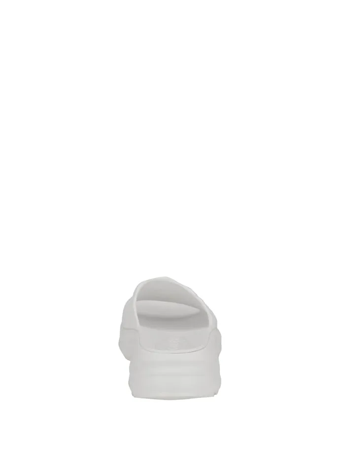 GUESS Sale Fenixy Quattro G Slides White 8211 Women