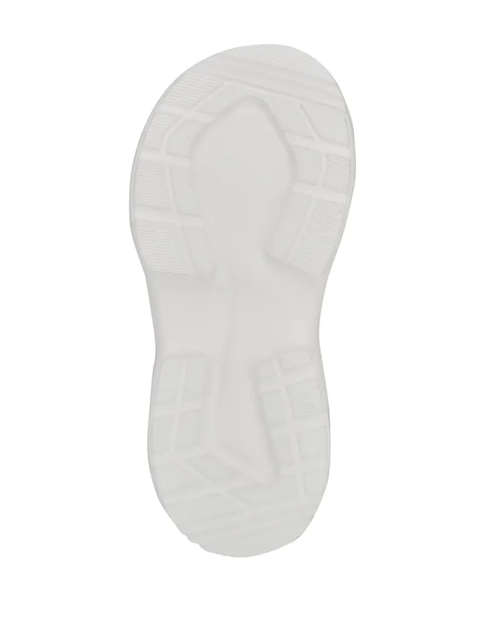 GUESS Sale Fenixy Quattro G Slides White 8211 Women