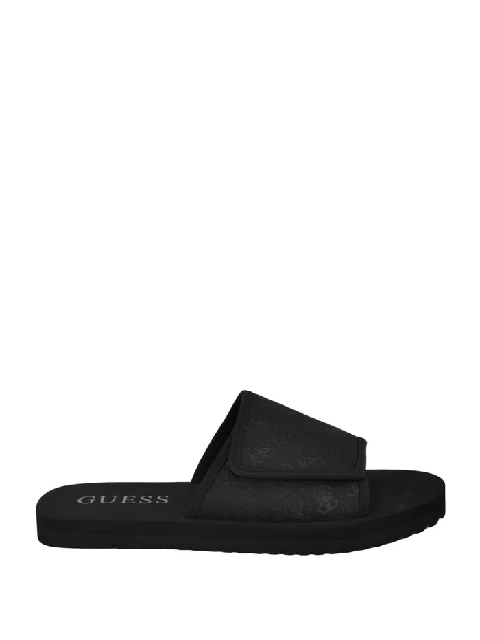 GUESS Sale Hartz Slides Black 8211 Women