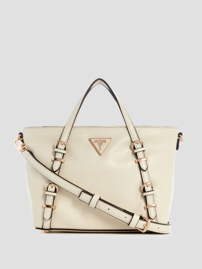 GUESS Sale Levia Mini Satchel Black 8211 Women