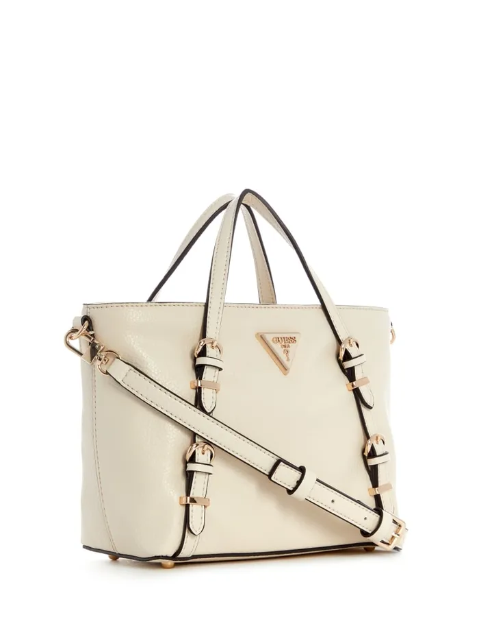 GUESS Sale Levia Mini Satchel Black 8211 Women