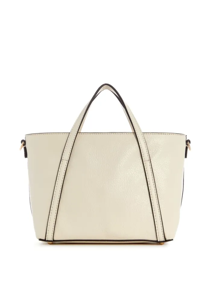 GUESS Sale Levia Mini Satchel Black 8211 Women