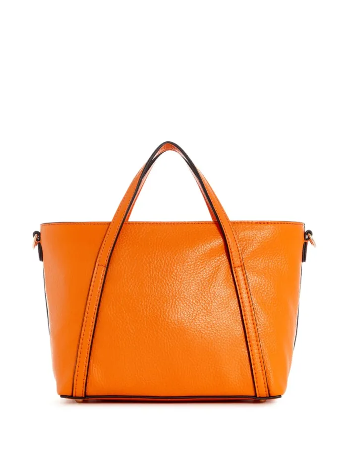GUESS Sale Levia Mini Satchel Black 8211 Women