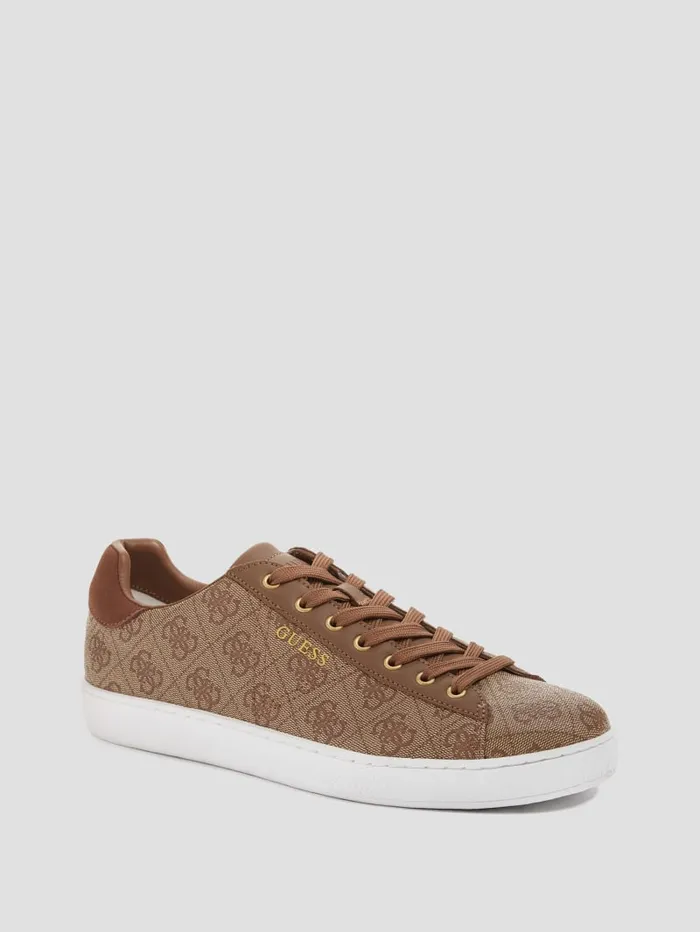 GUESS Sale Nola Quattro G LowTop Sneakers Brown 8211 Women