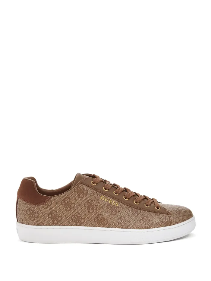 GUESS Sale Nola Quattro G LowTop Sneakers Brown 8211 Women
