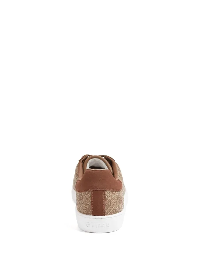 GUESS Sale Nola Quattro G LowTop Sneakers Brown 8211 Women