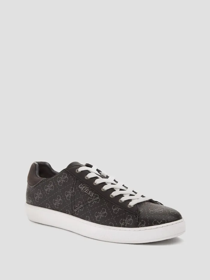 GUESS Sale Nola Quattro G LowTop Sneakers Brown 8211 Women