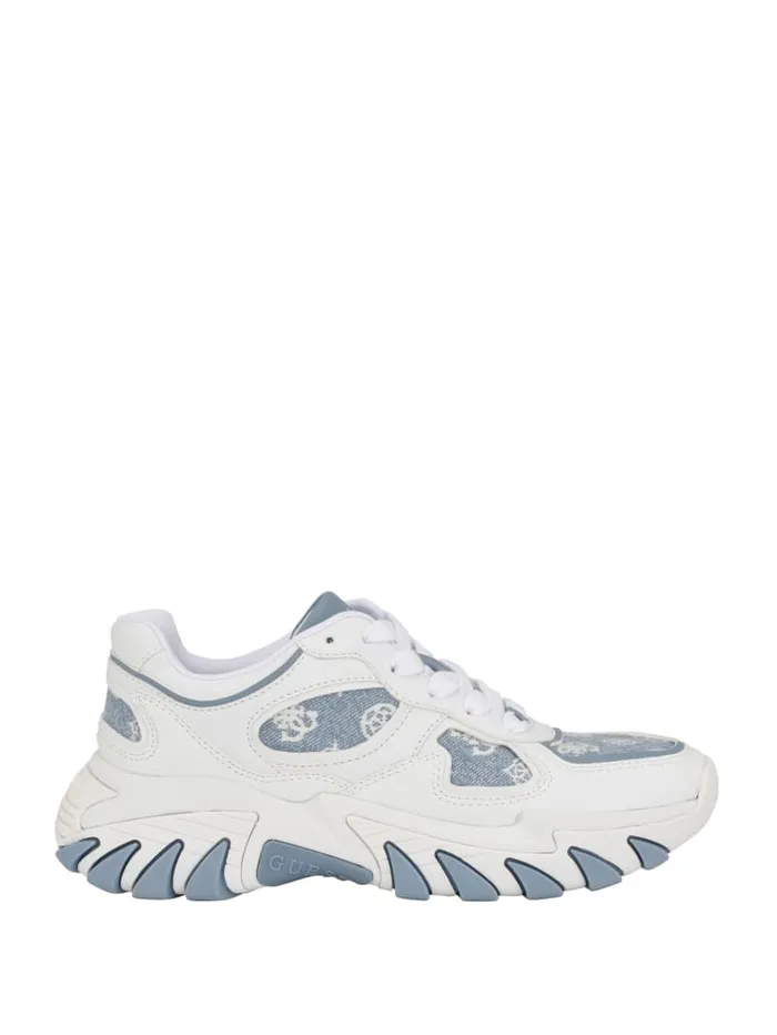 GUESS Sale Norina Peony Jogger Sneakers White 8211 Women