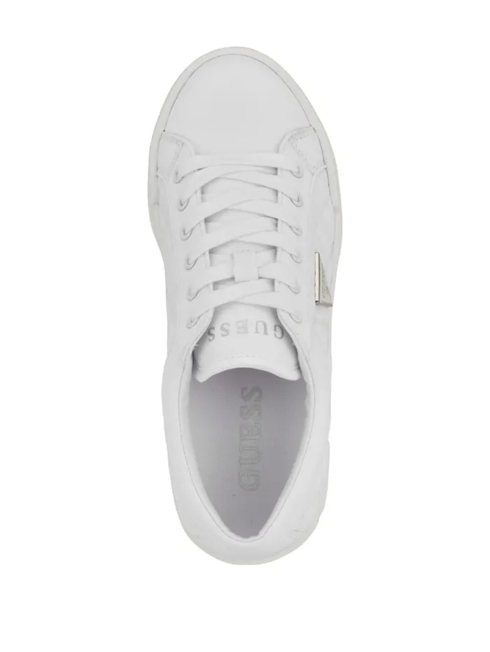 GUESS Sale Tesie Quilted Platform Sneakers Black 8211 Women