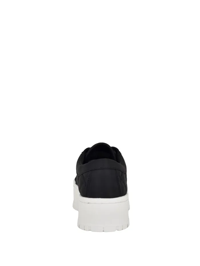 GUESS Sale Tesie Quilted Platform Sneakers Black 8211 Women
