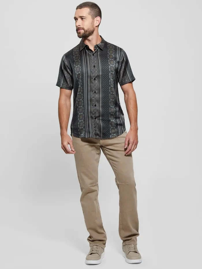 GUESS Shirts Charm Mosaic Shirt Colors 8211 Men