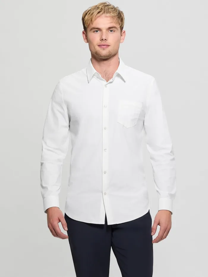 GUESS Shirts Sunset TechStretch Shirt Black 8211 Men