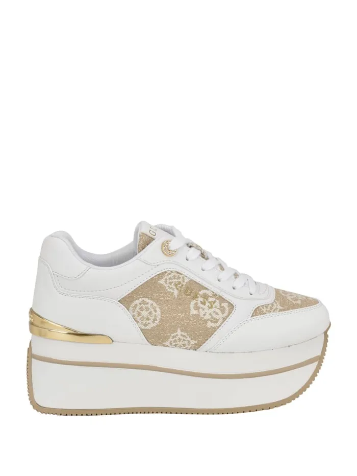 GUESS Shoes Camrio Peony Joggers White 8211 Women