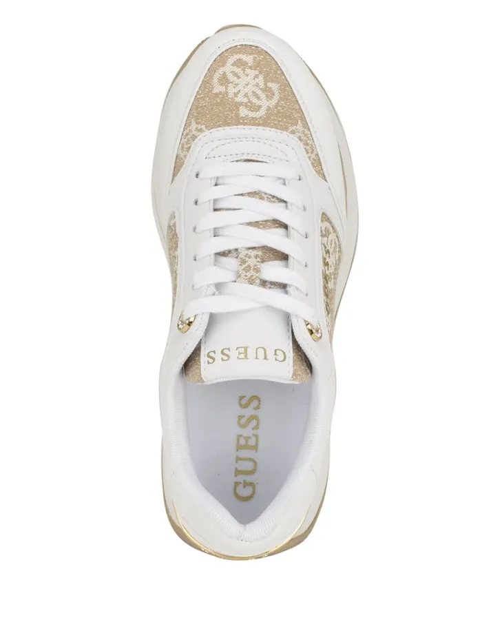 GUESS Shoes Camrio Peony Joggers White 8211 Women