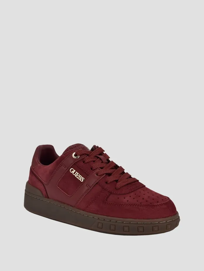 GUESS Shoes Inart Suede Sneakers Pink 8211 Women