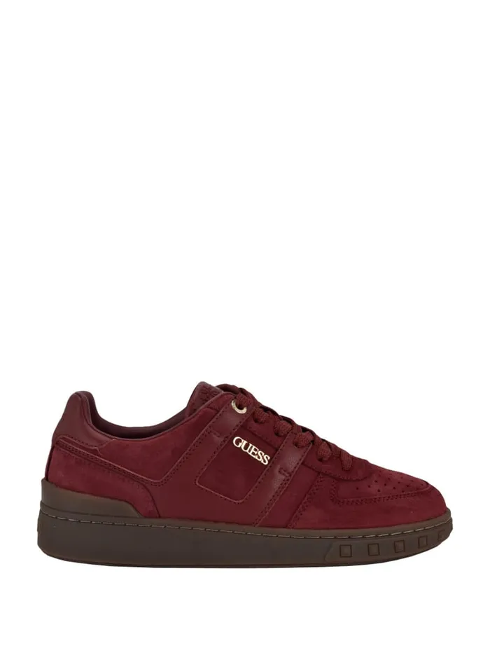 GUESS Shoes Inart Suede Sneakers Pink 8211 Women