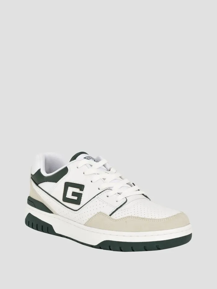 GUESS Shoes Narsi Logo Sneakers Silver 8211 Men