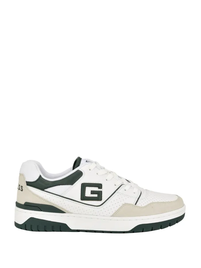 GUESS Shoes Narsi Logo Sneakers Silver 8211 Men