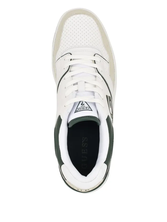GUESS Shoes Narsi Logo Sneakers Silver 8211 Men