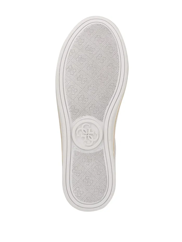 GUESS Shoes Stasey Debossed LowTop Sneakers Black 8211 Women