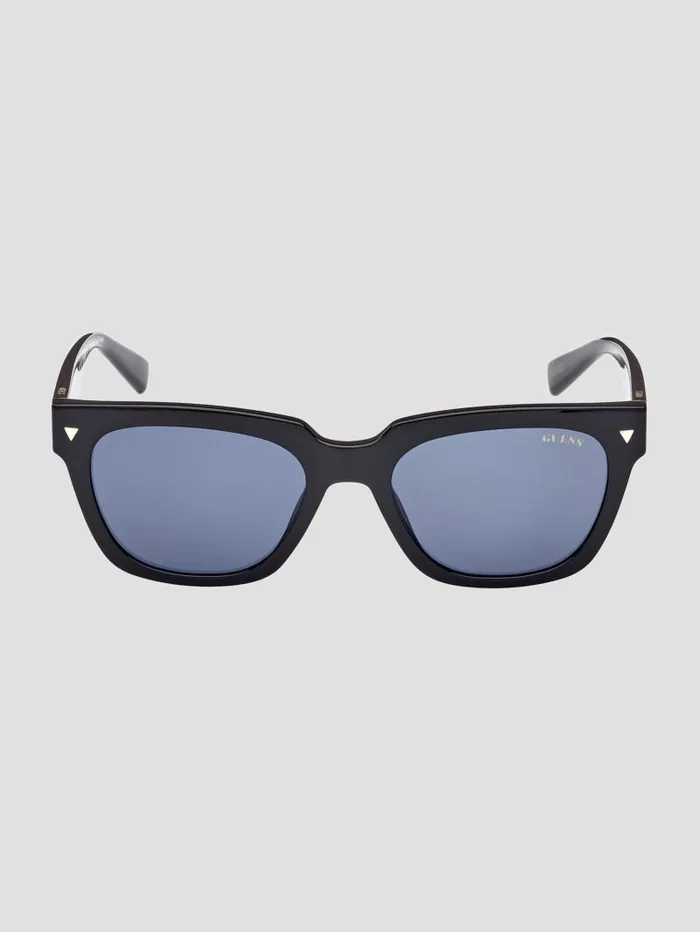 GUESS Sunglasses Originals Square Logo Sunglasses Black 8211 Men