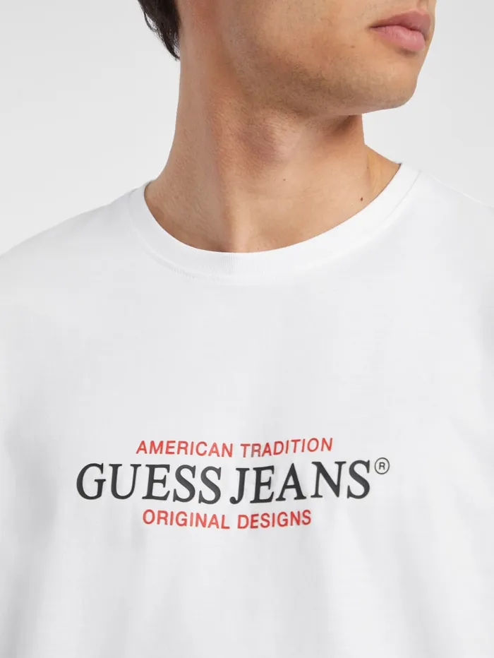 GUESS T Shirts and Tanks American Tradition Tee Green 8211 Men