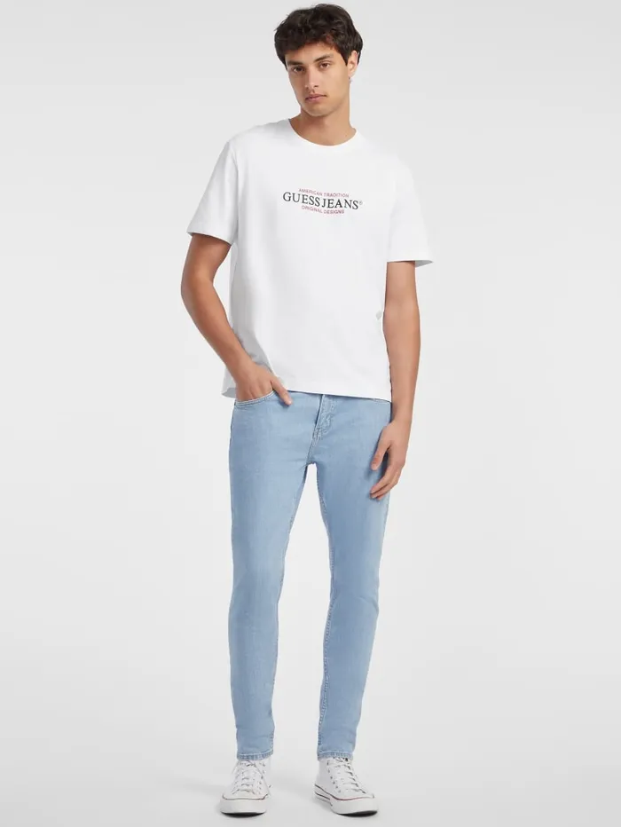GUESS T Shirts and Tanks American Tradition Tee White 8211 Men