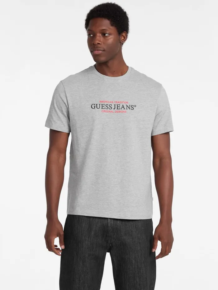 GUESS T Shirts and Tanks American Tradition Tee White 8211 Men