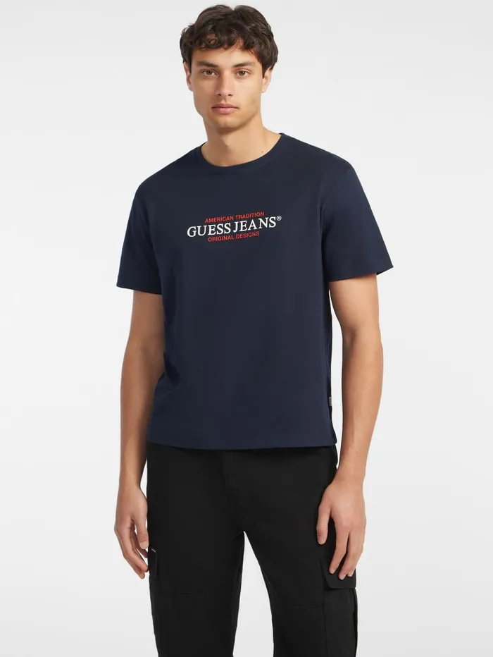 GUESS T Shirts and Tanks American Tradition Tee White 8211 Men