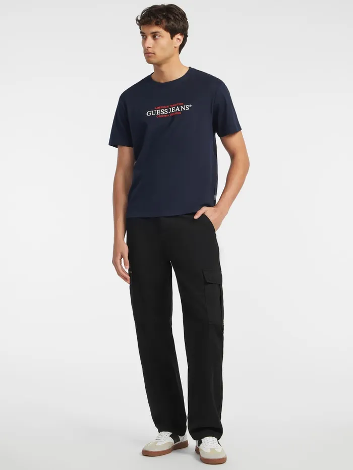 GUESS T Shirts and Tanks American Tradition Tee White 8211 Men
