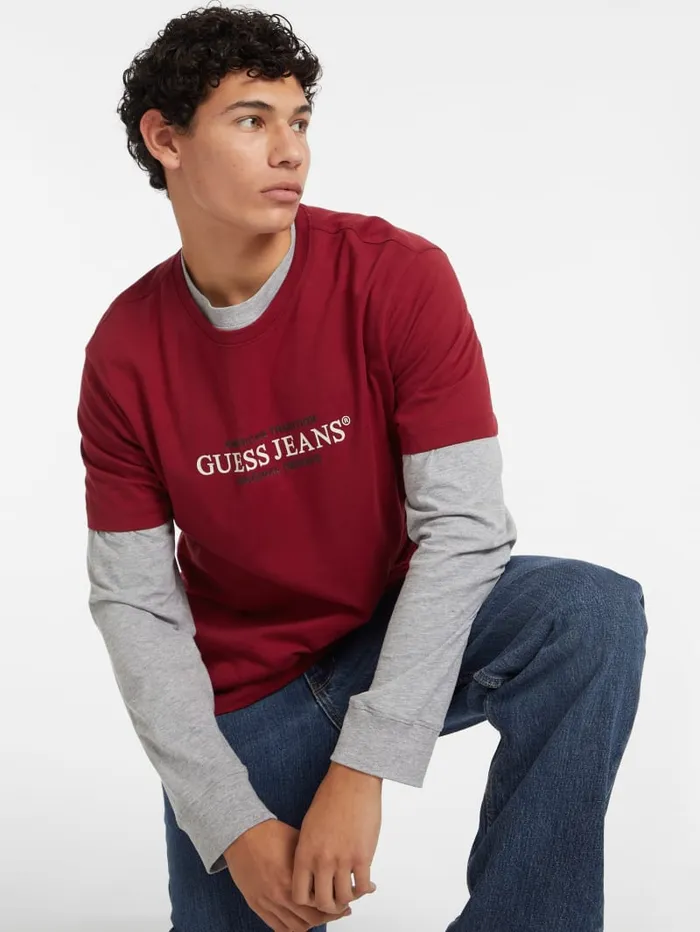 GUESS T Shirts and Tanks American Tradition Tee White 8211 Men