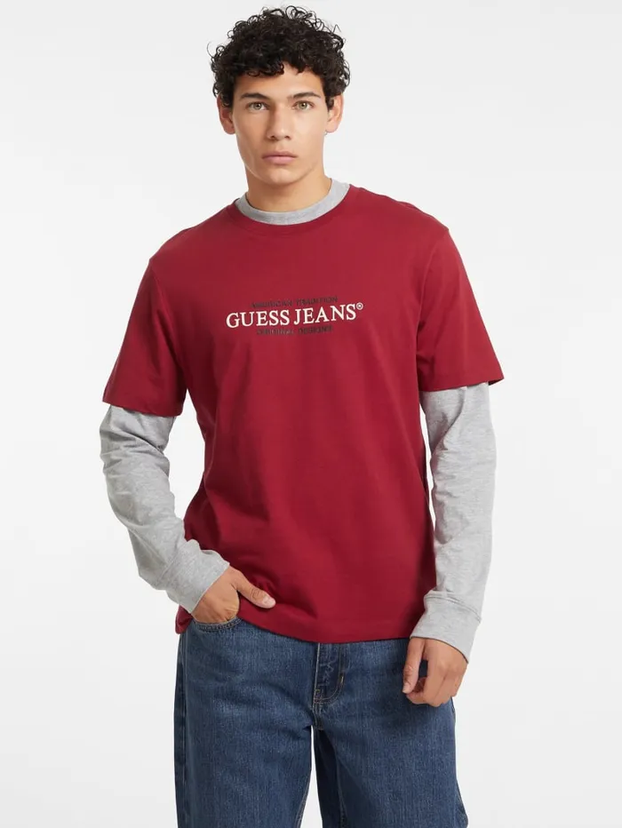 GUESS T Shirts and Tanks American Tradition Tee White 8211 Men