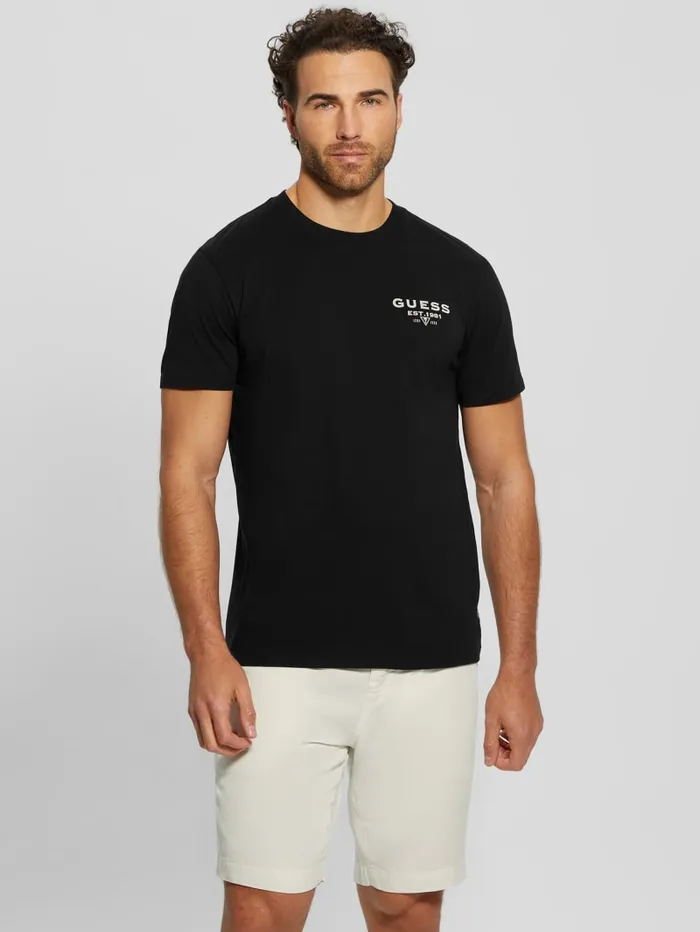 GUESS T Shirts and Tanks Eco Classic Tee Beige 8211 Men