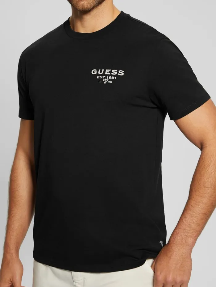 GUESS T Shirts and Tanks Eco Classic Tee Beige 8211 Men