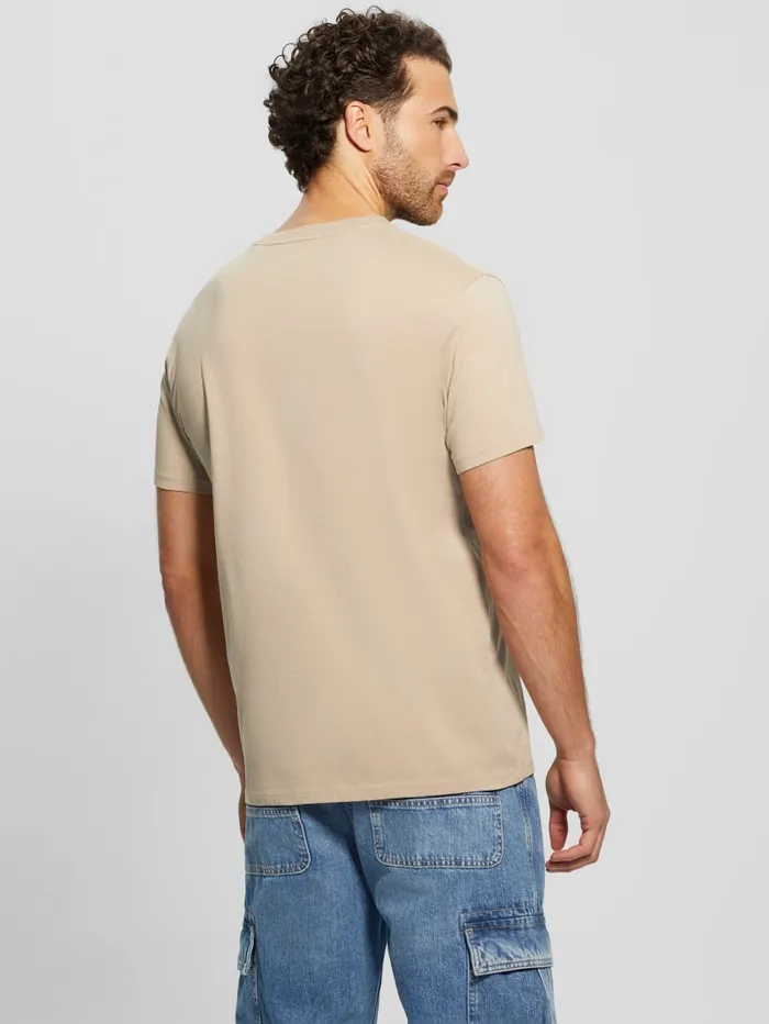 GUESS T Shirts and Tanks Eco Classic Tee Beige 8211 Men