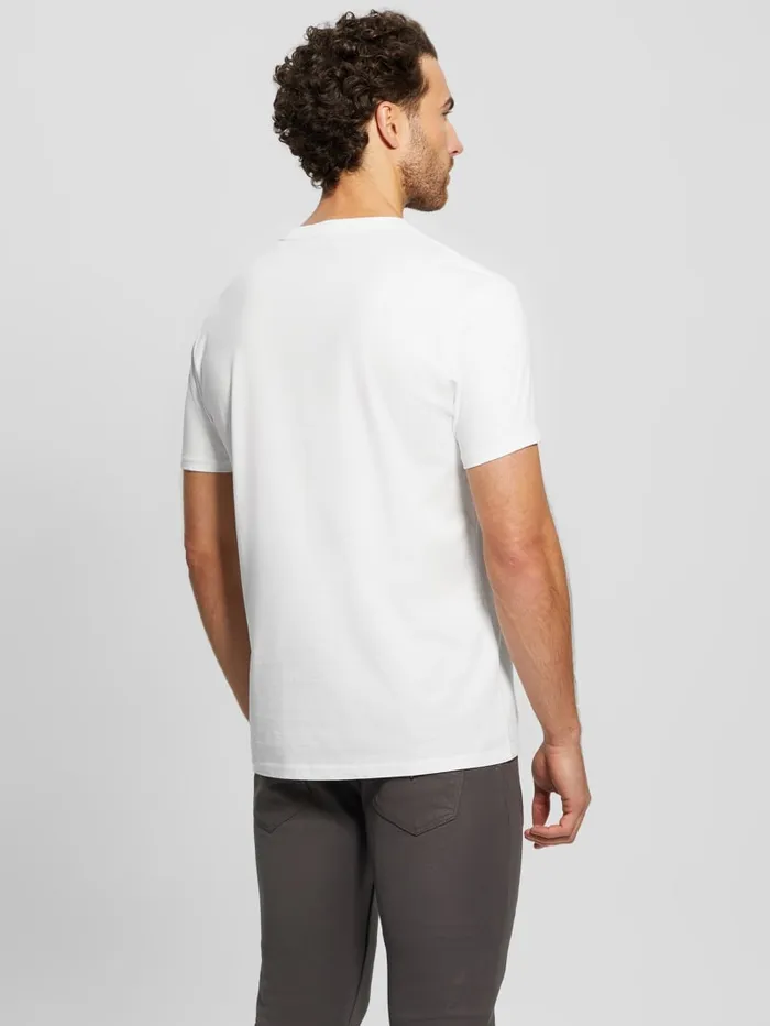GUESS T Shirts and Tanks Eco Classic Tee Beige 8211 Men